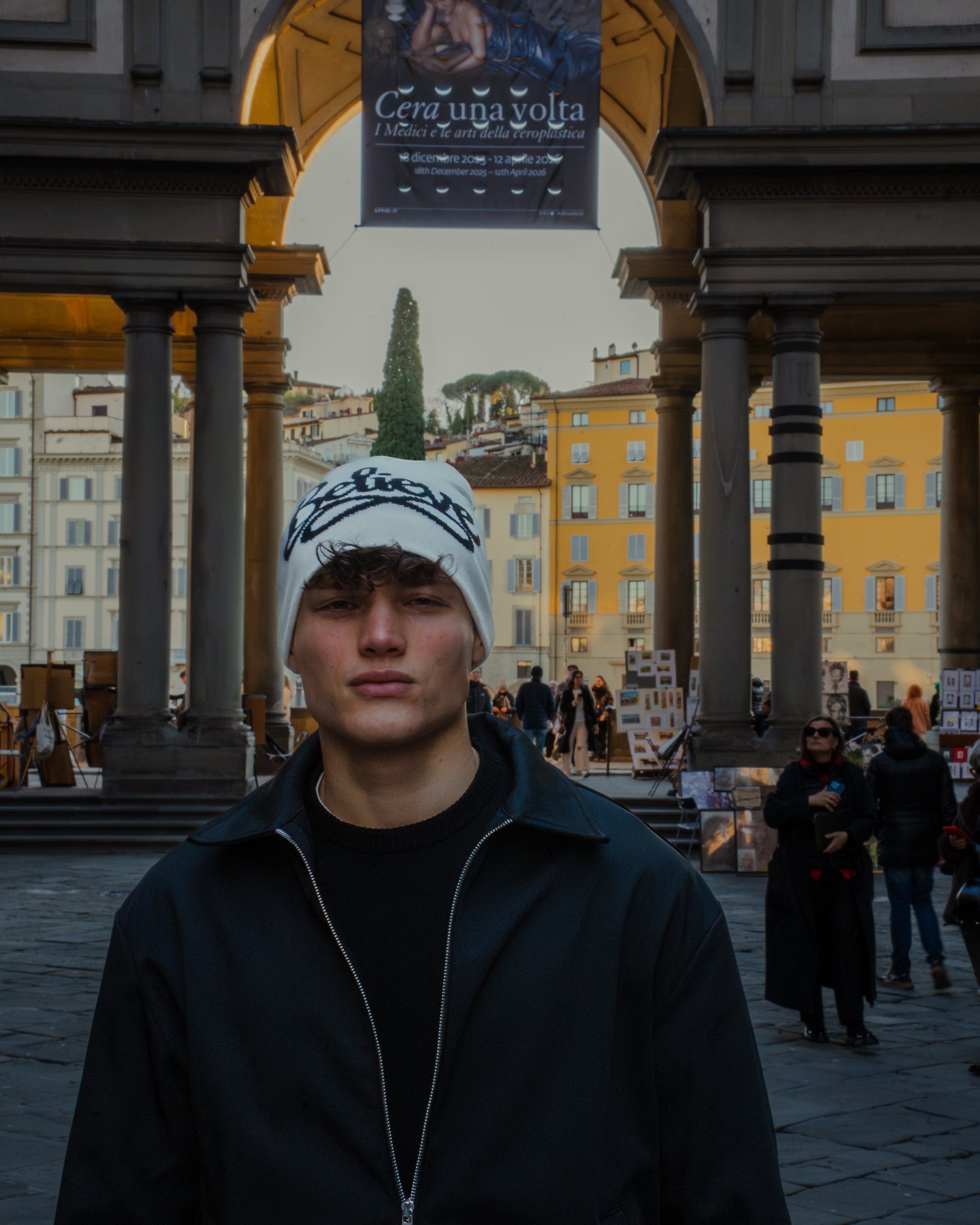 Berretto Believe – Nero e Bianco|