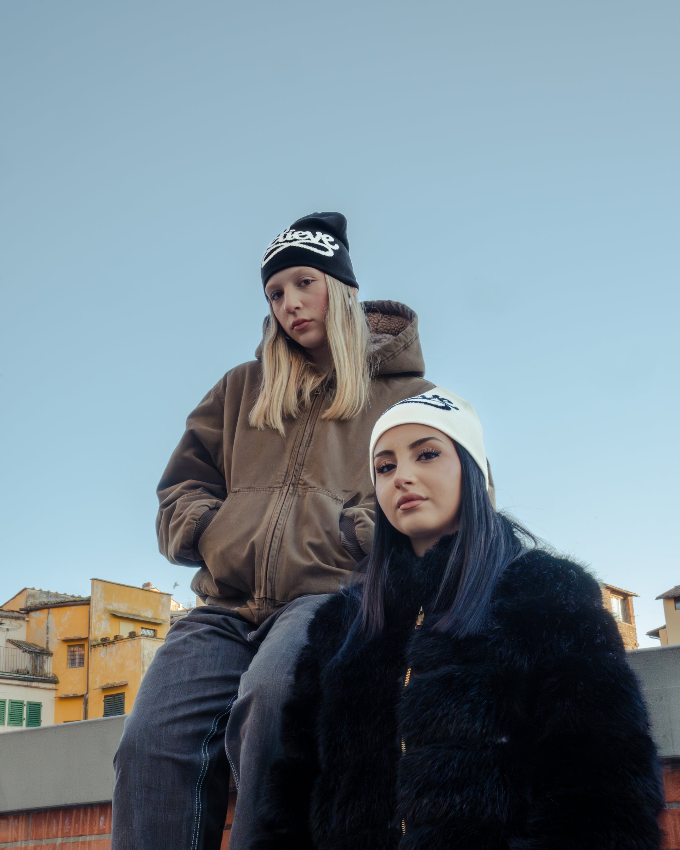 Berretto Believe – Nero e Bianco|